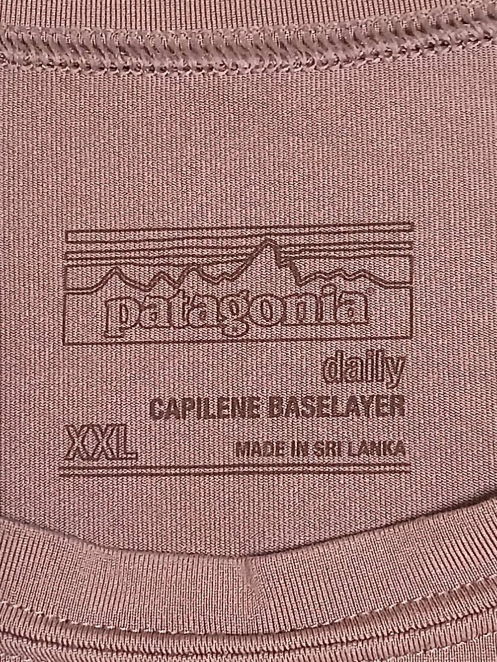 Patagonia Daily Men's Gray XXL Capilene Baselayer Tee (1051C4) - Picture 6 of 9